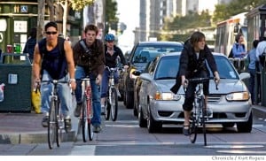 Bikeway design guidelines are particularly important at intersections.