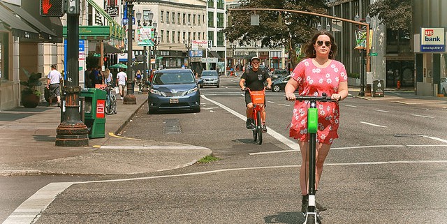 Bikeway design guidelines are particularly important at intersections.