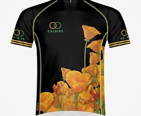 CalBike jersey front