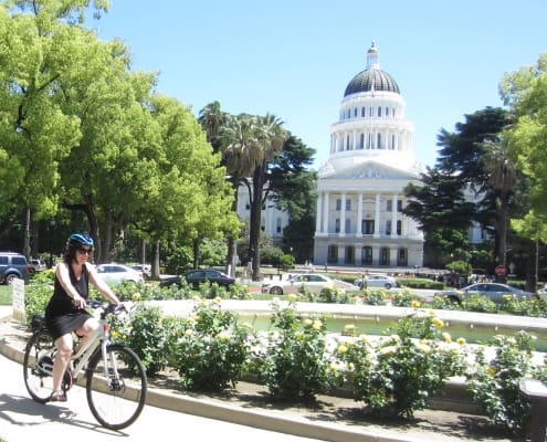 bike by the Capitol