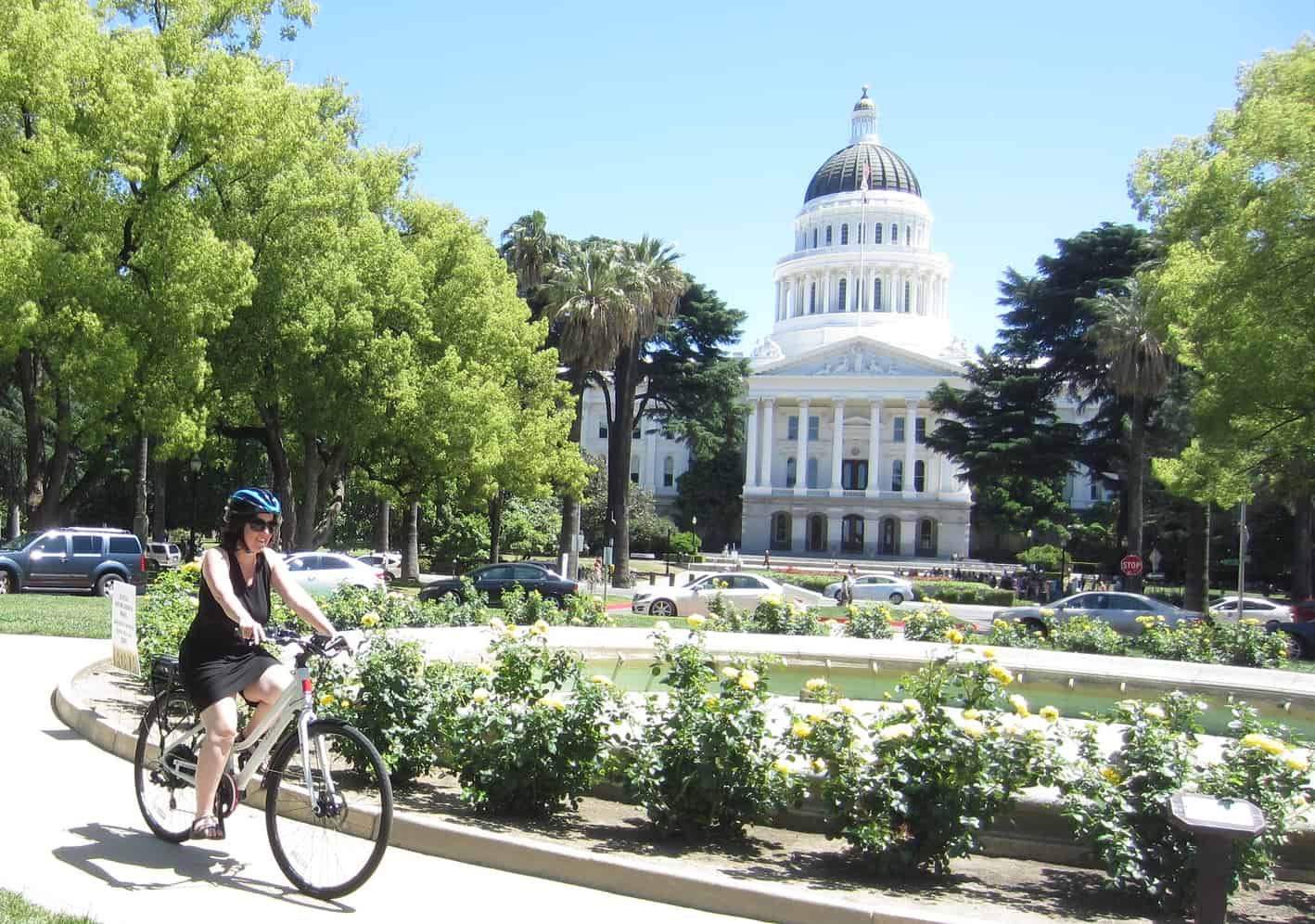 bike by the Capitol