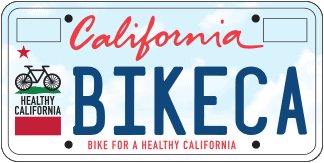 Bicycle License Plate personalized