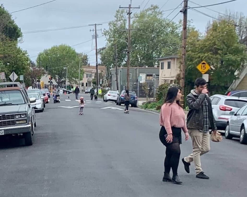 COVID Open Streets Oakland 2020