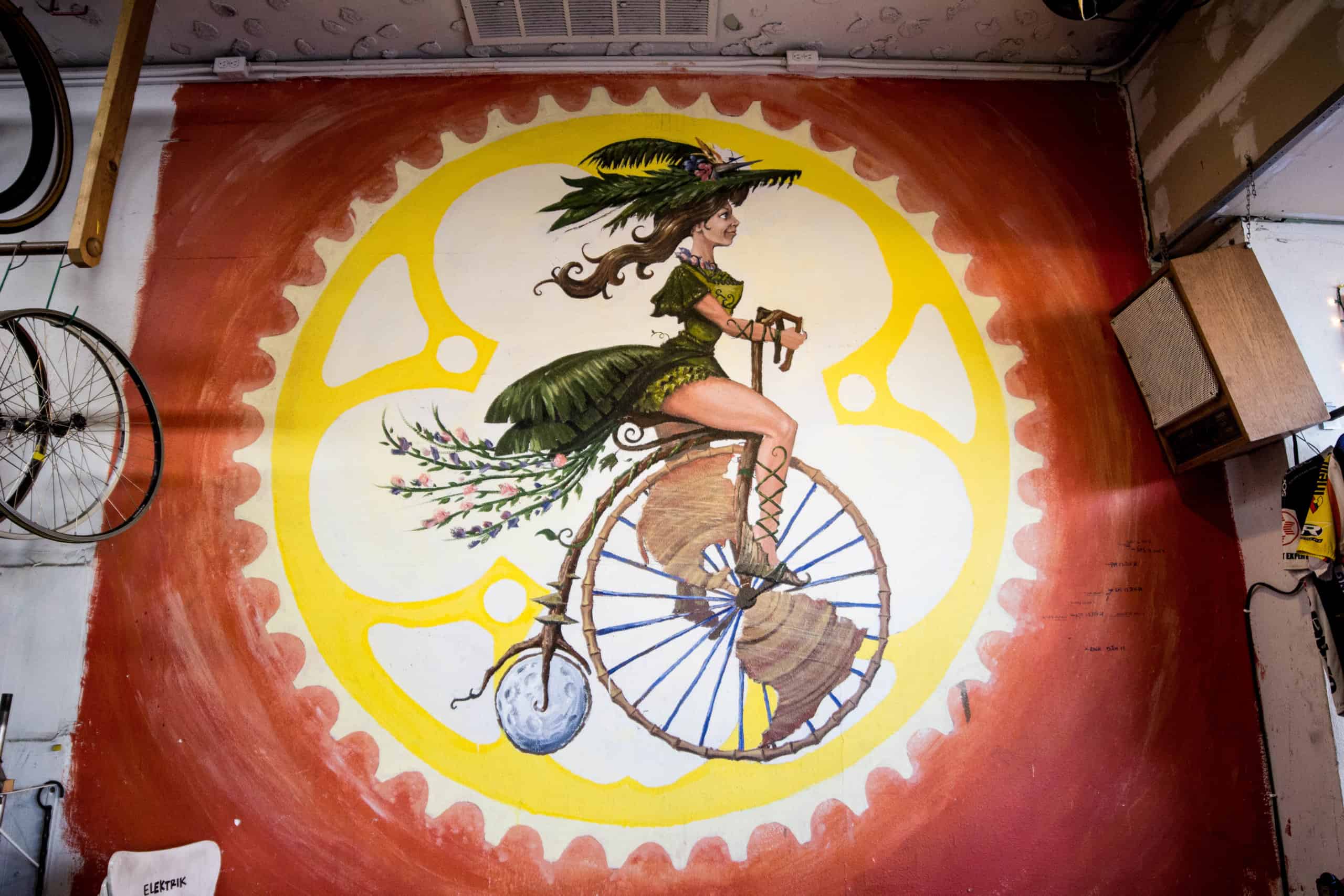 Bikerowave mural
