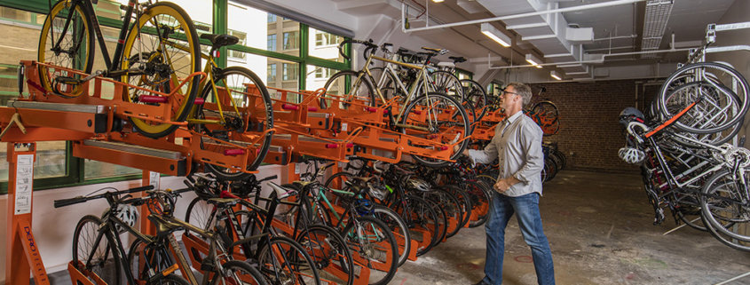 Dero-bike parking room