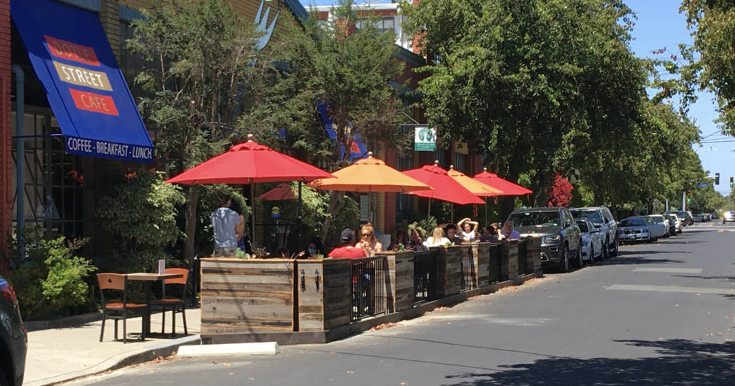 Best of 2020: parklets for outdoor dining