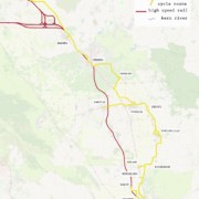 Central Valley Passage map