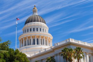 California Capitol building in Sacramento