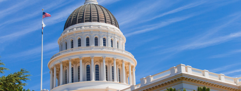 California Capitol building in Sacramento