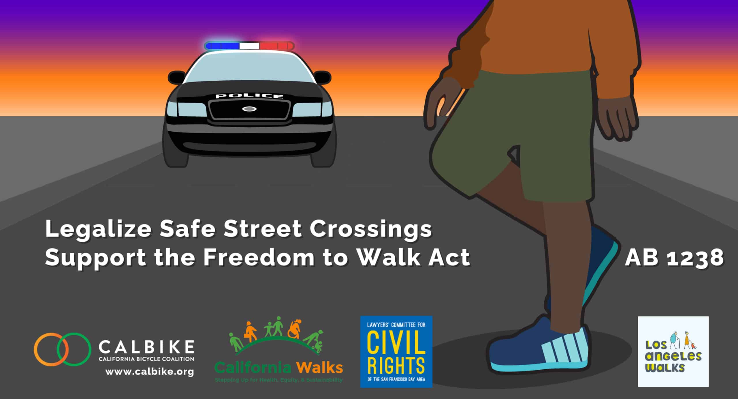 Legalize safe street crossings