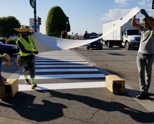 Glendora Quick-Build crosswalk compressed