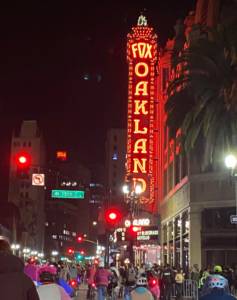 East Bay Bike Party by Fox Theater