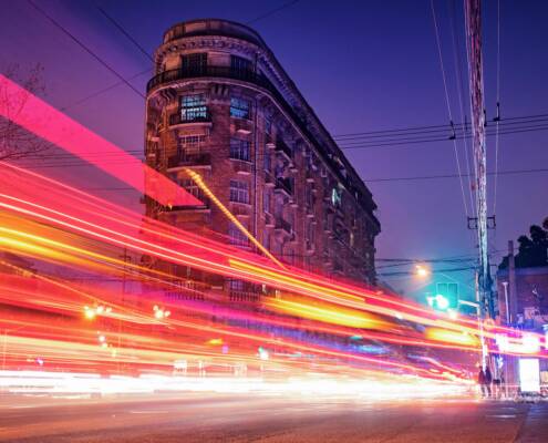 Traffic blur